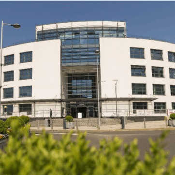 This image shows Brunel University building.